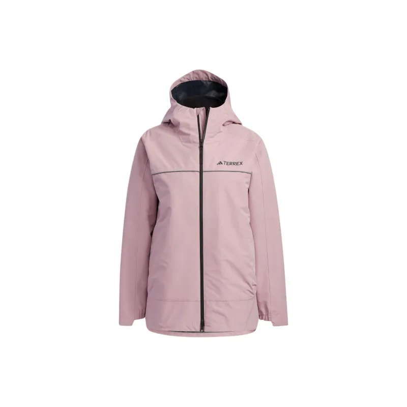 Adidas Windbreaker Jackets Women's Magical Purple Pink-0