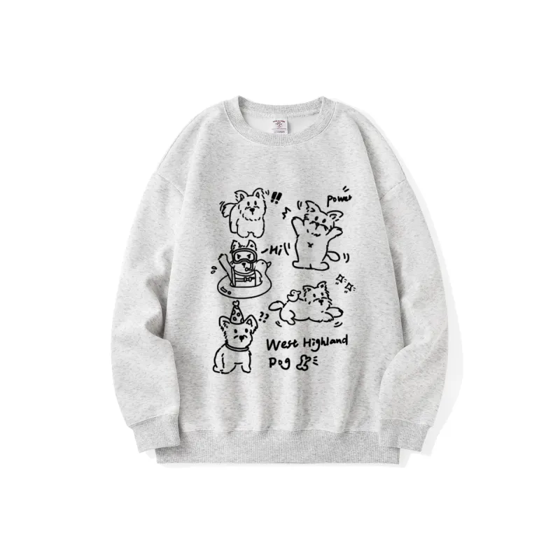 ZHONGBANGJICHU Sweatshirt Unisex-1