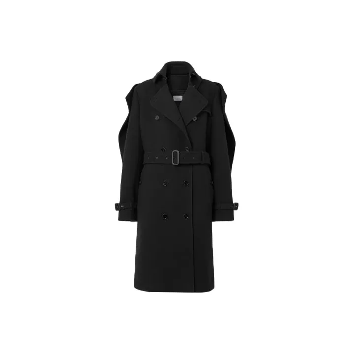 Burberry Trench Coat Women's Black-0