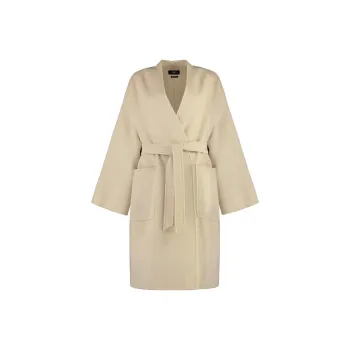 WEEKEND MaxMara Eris Belted Long Sleeved Coat