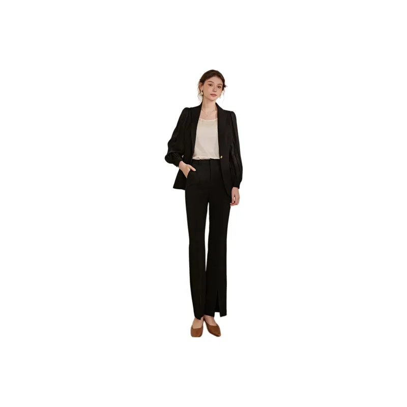 ROEYSHOUSE Business Suit Women's Black-0