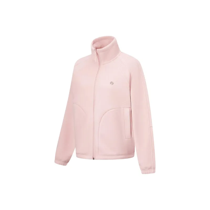 LiNing Coat Women's Light Crimson Pink-0