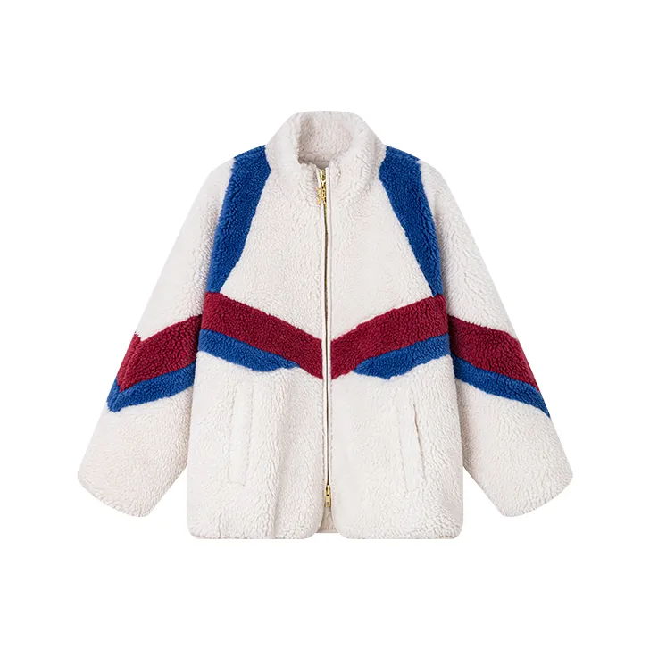 UOOYAA Velvet feel Coat Women's White-0
