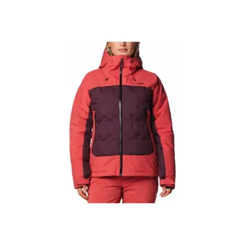 Columbia Wild CARD Puffer Jacket Women's Red