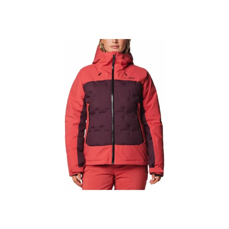Columbia Wild CARD Puffer Jacket Women's Red-0