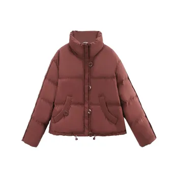 A Paradise For Awakening Down Jacket Women's Maroon