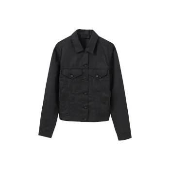 Rta Erika Buttoned Boyfriend Jacket