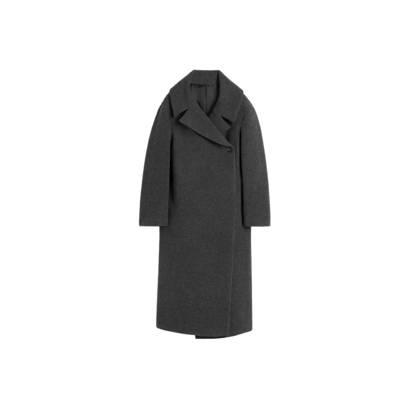 TOTEME Notched-Lapels Double-Breasted Coat-0