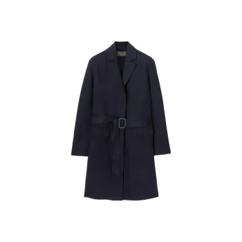 Loro Piana Coats Women's Marine Blue