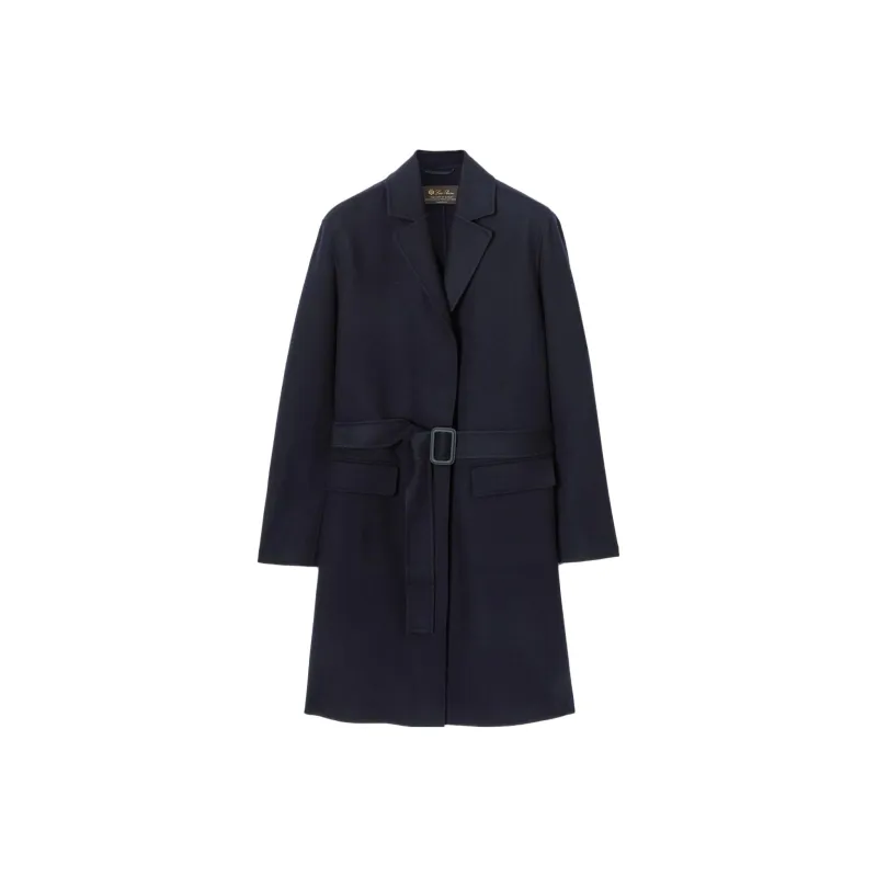 Loro Piana Coats Women's Marine Blue-0
