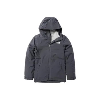 THE NORTH FACE City Outdoor Collection Waterproof And Windproof To Keep Warm Windbreaker Jacket Women's Gray