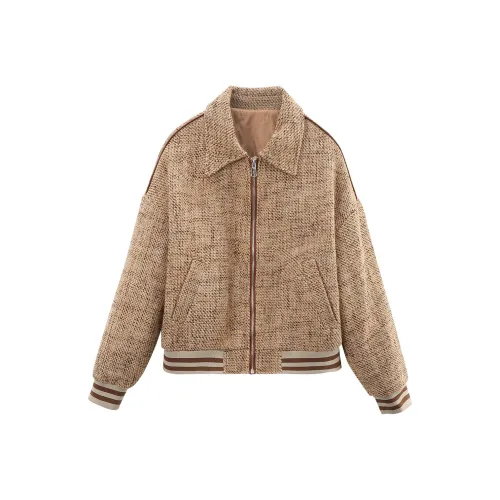 A Paradise For Awakening Cropped Coats Women's