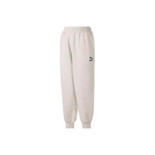 PUMA Knitted Sweatpants Women's Beige