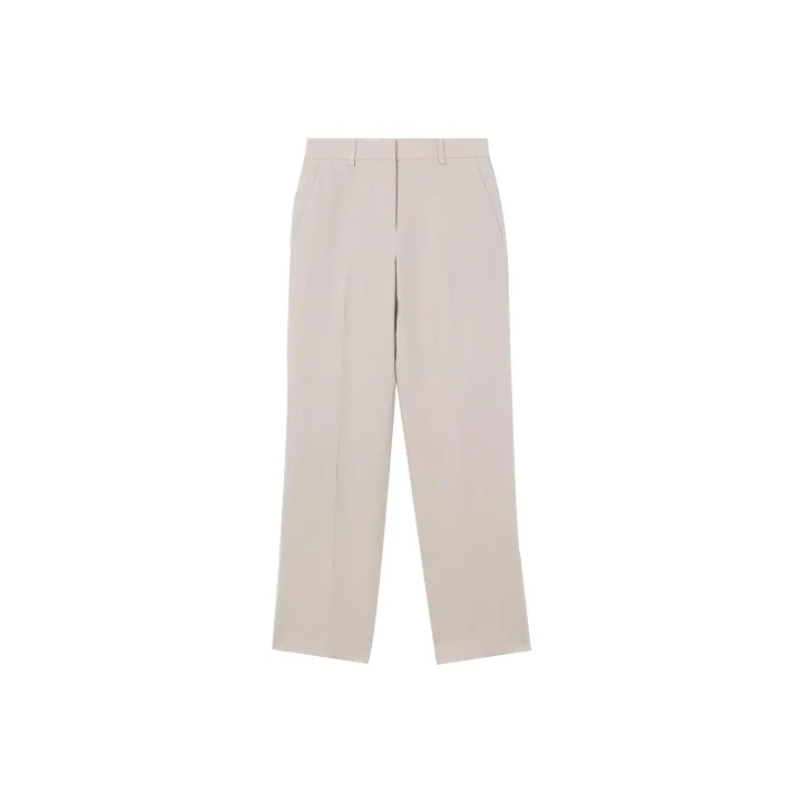 Burberry Casual Pants Women's Beige-0