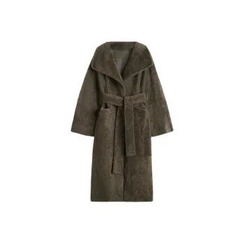TOTEME SS24 Coats Women's Cement Green