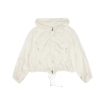TCH Cropped Coats Women's Beige