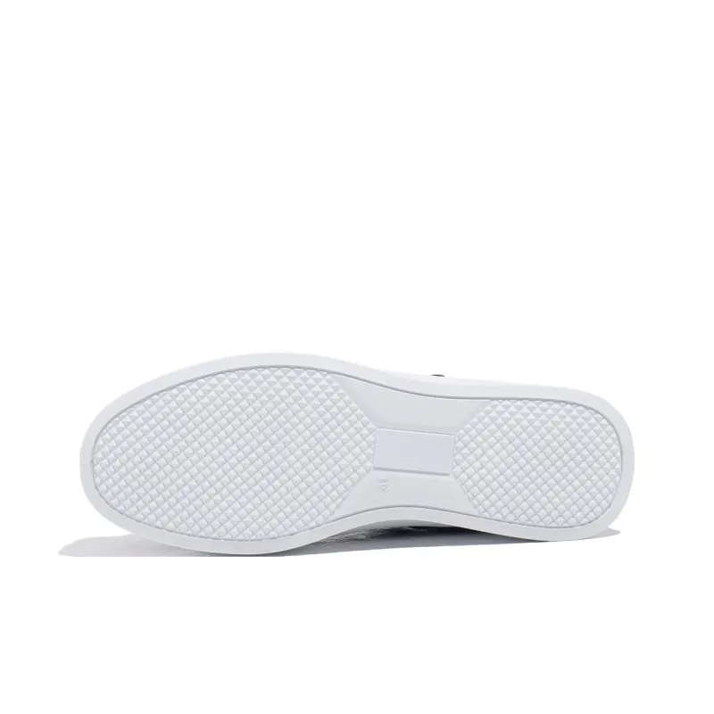 VANSSI Low Top Black Casual Sports Skateboard Shoes Men's-9