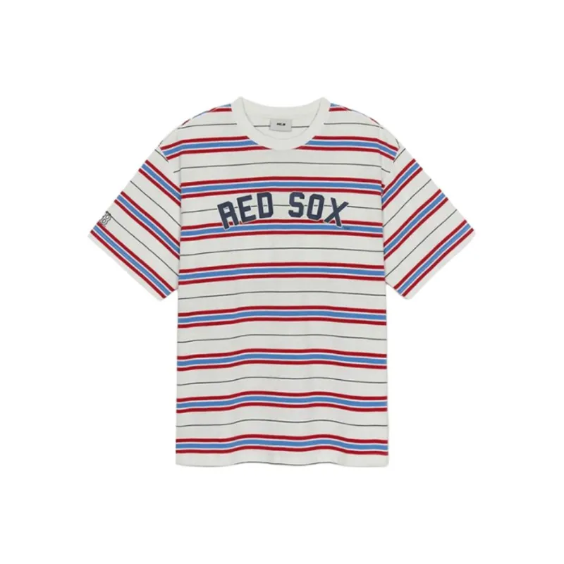 MLB Boston Red Sox SS25 T Shirt Unisex Ivory-0