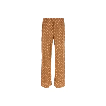 Marine Serre Casual Pants Women's Brown
