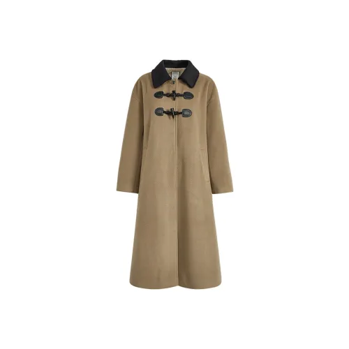 KUOSE Coats Women's Brown