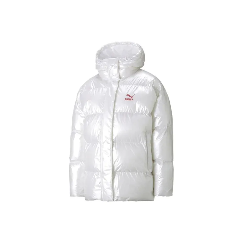PUMA Puffer Jackets Women's White-0