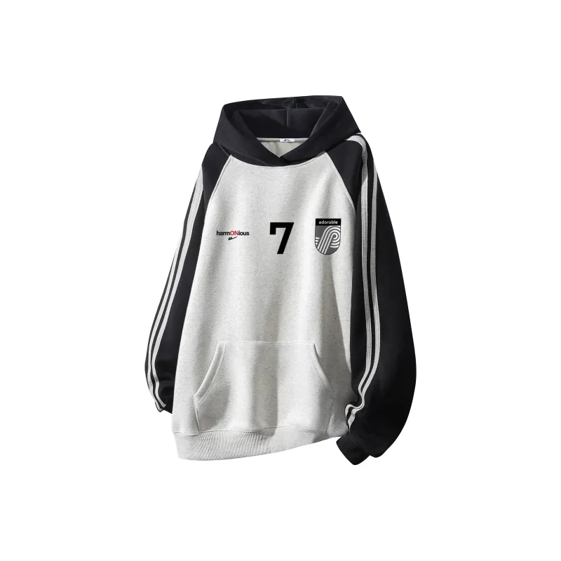 Warrior Sweatshirt Unisex Black White Gray Multicolor-0