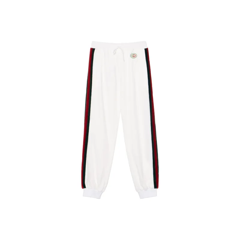 GUCCI SS23 Knitted Sweatpants Women's White-0