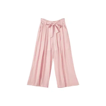 Demana Casual Pants Women's Loose Powder