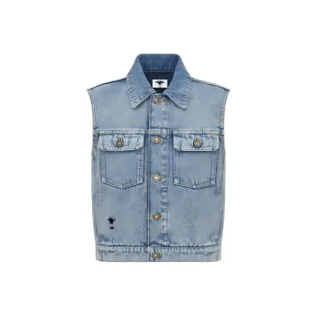DIOR Sleeveless Jacket 'Blue'