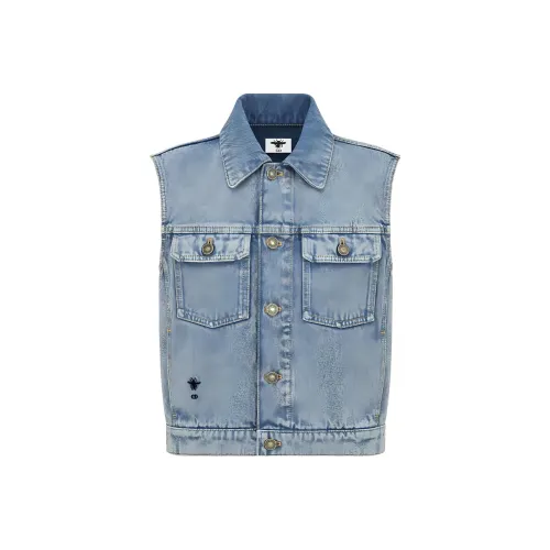 DIOR Sleeveless Jacket 'Blue'