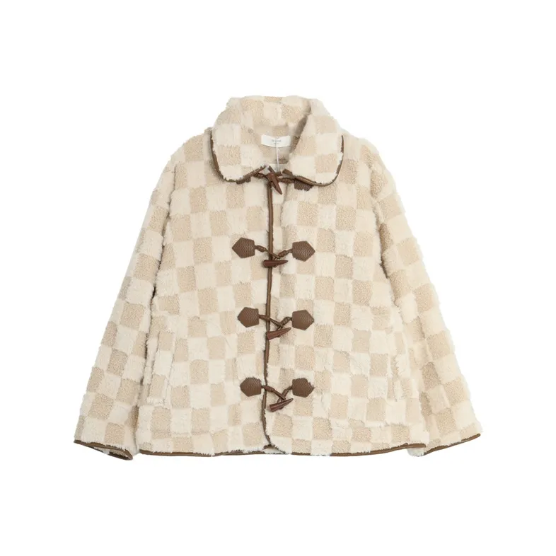 SETIROM Velvet feel Coat Women's Apricot-0