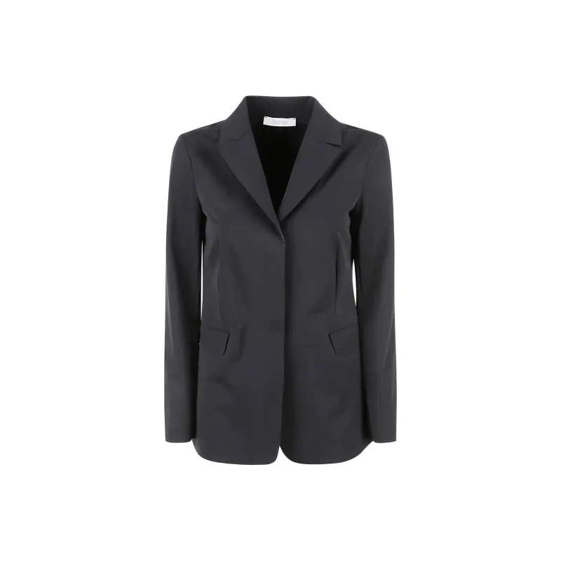 MaxMara Single Breasted Long Sleeved Jacket-0
