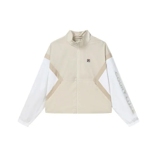FILA Athletics Cropped Coats Women's Comfortable Gray