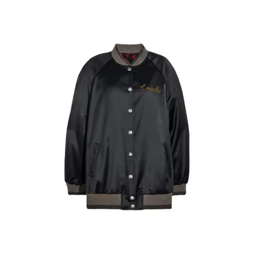 COACH Baseball Jerseys Women's Black