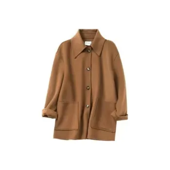 DEAR DEER PUFF Coats Women's Caramel