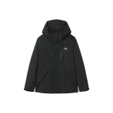 Black (Underarm Zippers Single Windbreaker Jacket without Liner)