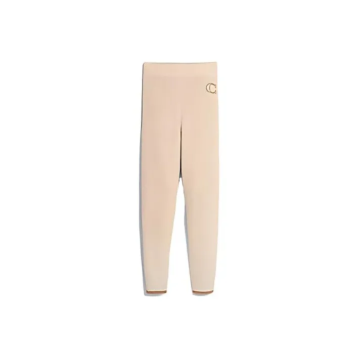 COACH Casual Pants Women's Khaki-0