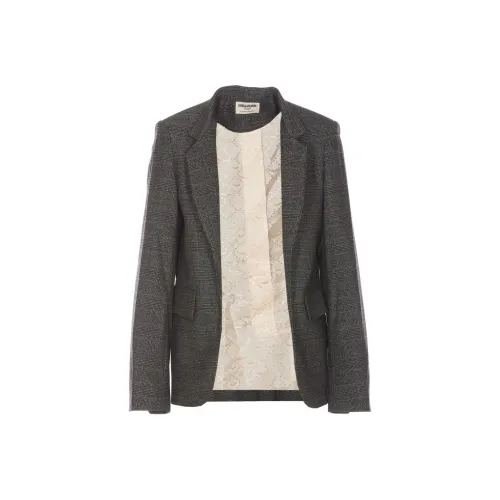 Zadig & Voltaire Prince Of Wales-check Open-front Blazer