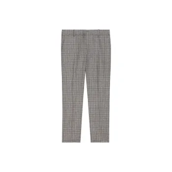 THEORY Casual Pants Women's Gray Mixed Color