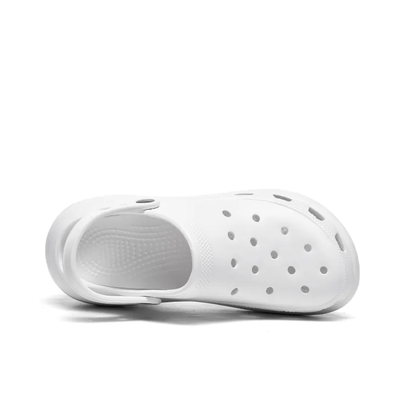 LIZHIPAO Clogs Women's Pure White-3
