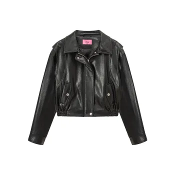 CHUU Leather Jackets Women's
