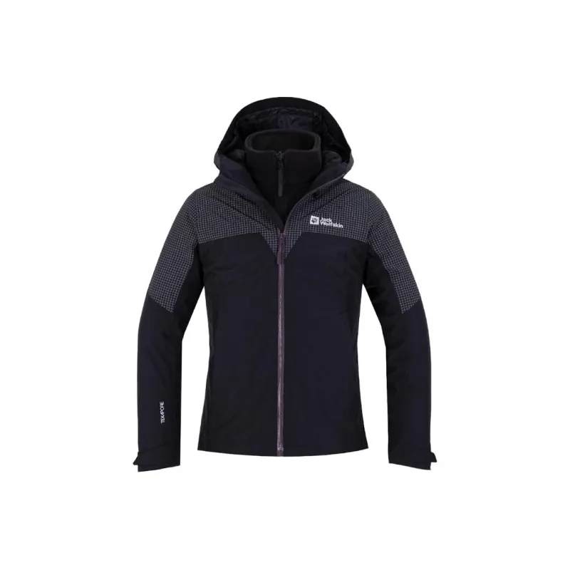 Jack Wolfskin Outdoor Hiking Waterproof Windbreaker Jacket Women's-0