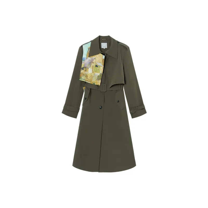 DIALOGUE Trench Coats Women's-0