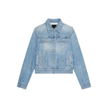 Givenchy Denim Jackets Women's Blue