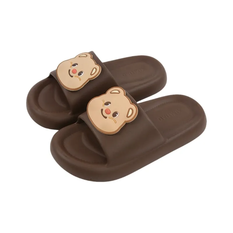 Thin Strips Sandal Slippers Unisex, Light Yellow-20