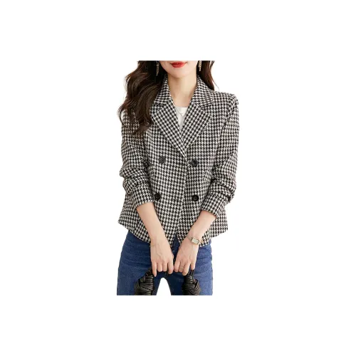 Still Quiet Business Suit Women's Houndstooth