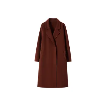 MOSIIMORII Coats Women's Maillard Style Red