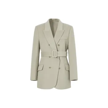 JZ Juzui Coats Women's Light Green