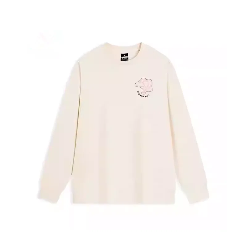 XTEP Sports Life Collection Sweatshirt Women's Mountain Moon White-0