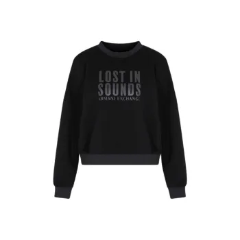 ARMANI EXCHANGEAE SS25 Sweatshirt Women's Black